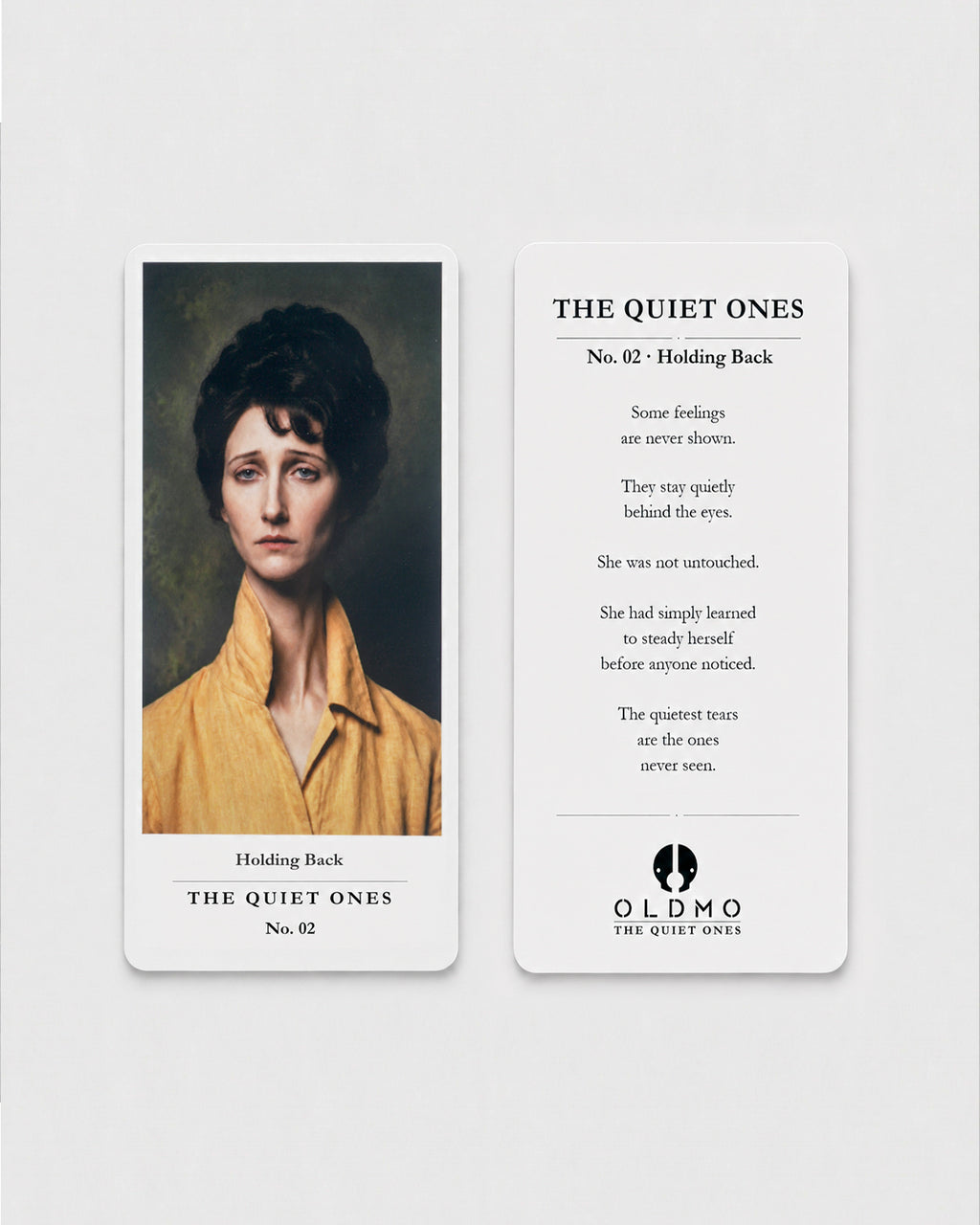 THE QUIET ONES No.02 · Holding Back